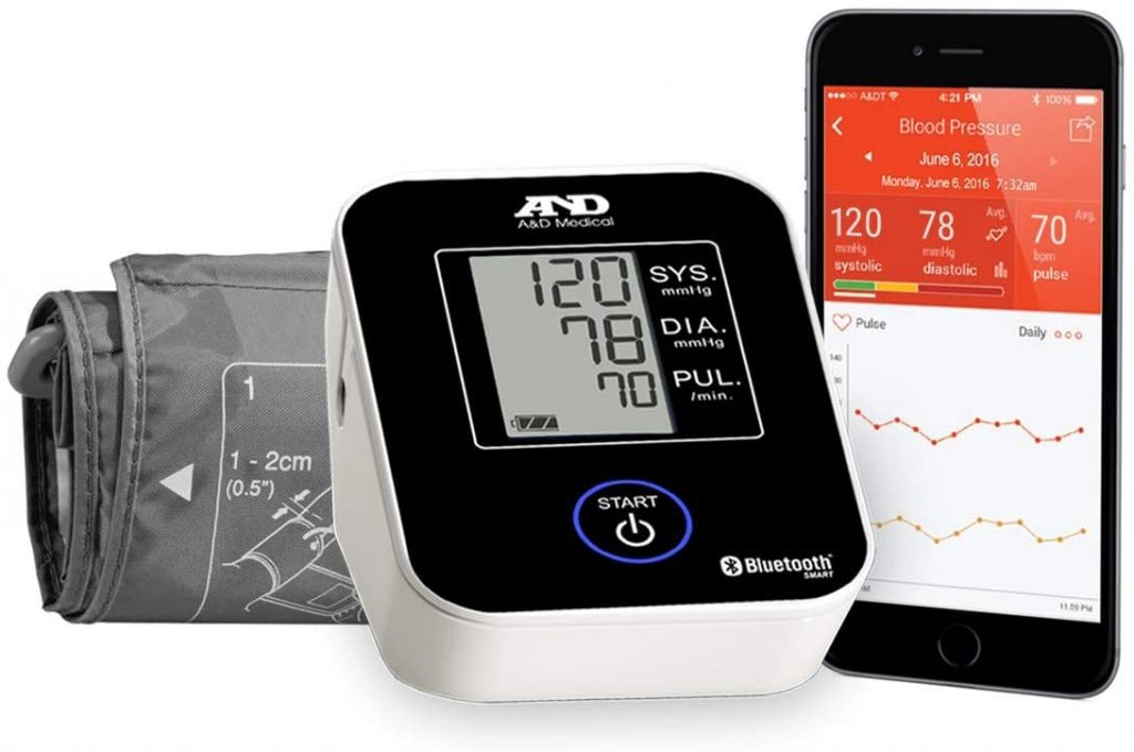 bluetooth wireless blood pressure monitor Telehealthist